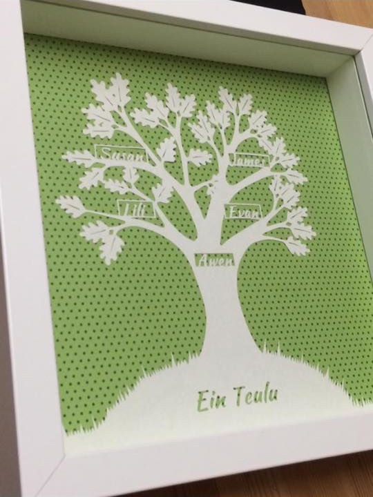 Paper Cut Tree